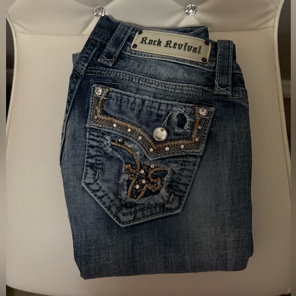 Bet Rock revival boot cut jeans